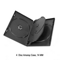 4-Disc DVD Case - 14 MM